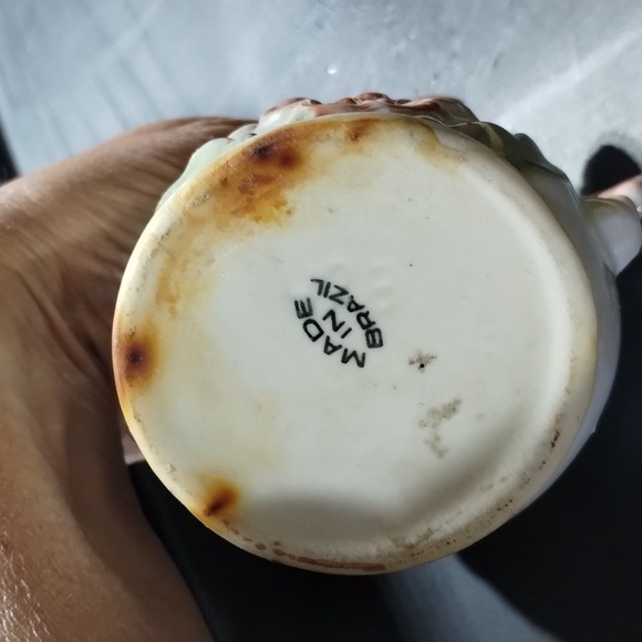 Made in Brazil ceramic pottery lustreware vase vintage vase lusterware - Picture 8 of 9